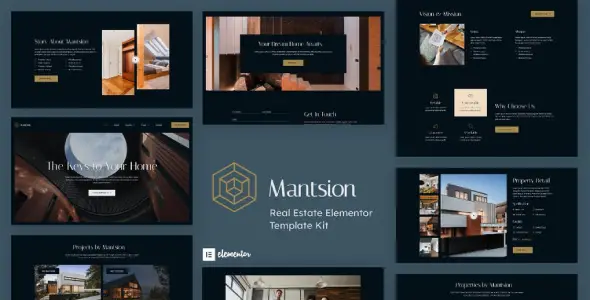 Mantsion – Real Estate Elementor Template Kit